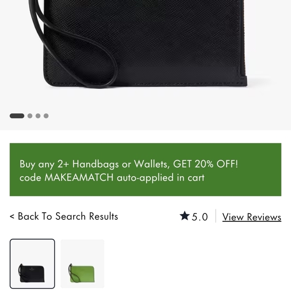 Kate Spade Lucy L-Zip Small Wristlet - Picture 3 of 4